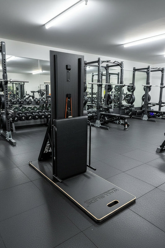 Assisted Squat Machine for Beginners: HacBack Fitness.