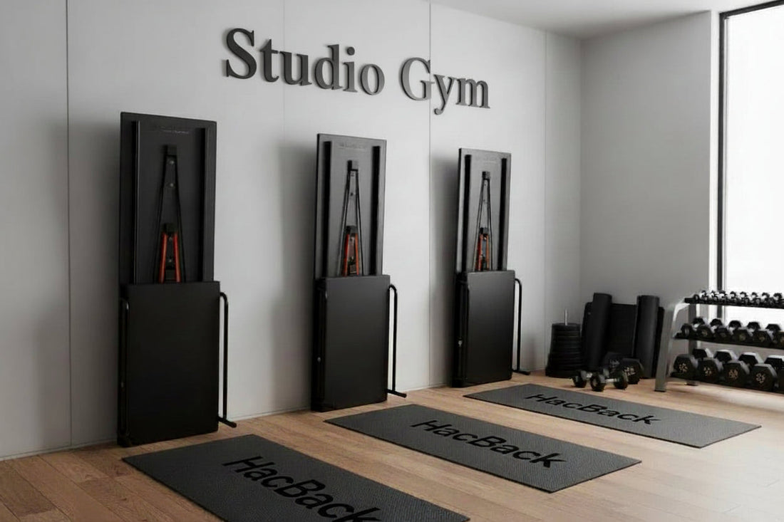 Best Leg Press Machine for Small Spaces: WallSlide by HacBack.