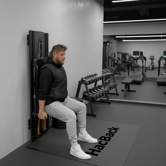 Compact Leg Press by HacBack®.