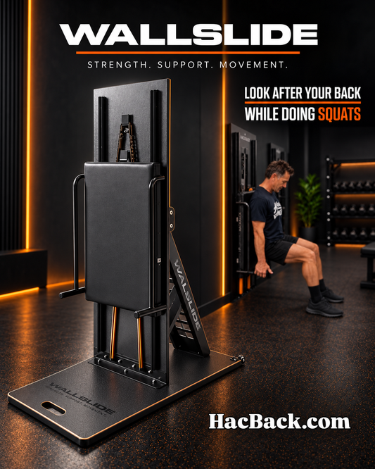 Supported Squat Technique for Stronger Quads: HacBack Fitness.